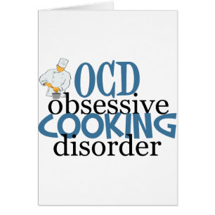 Funny Koch Obsessive Cooking Disease Card