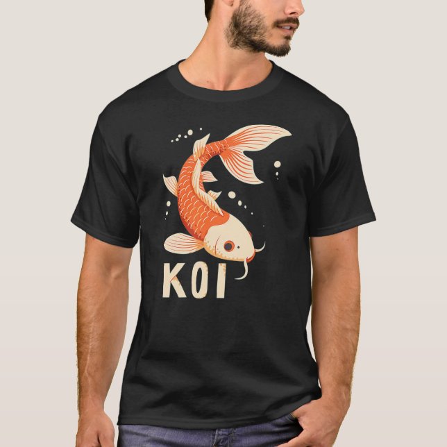 Funny KOI Fish Costume for Adults and Kids T-Shirt (Vorderseite)