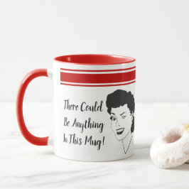 Funny könnte es alles geben, was Retro-Stil Tasse
