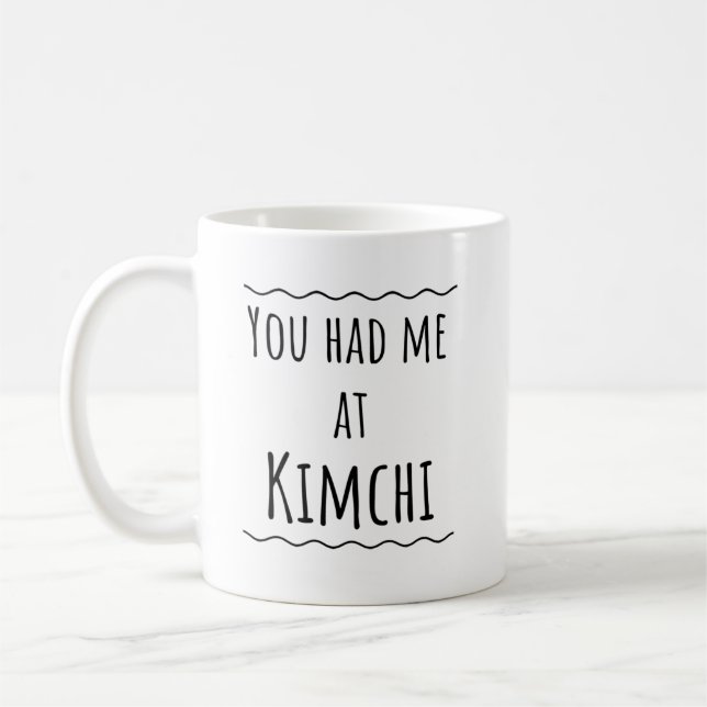 Funny Korea koreanische Geschenkidee Kaffeetasse (Links)