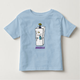 Funny Kühlschrank Cartoon Illustration Kleinkind T-shirt