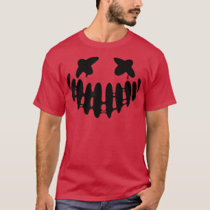 Funny Kürbislaterne Face Pumpkin Beängstigend Hall T-Shirt