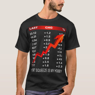 Funny Kurz Squeeze ist mein Hobby-Trader-Geschenk T-Shirt