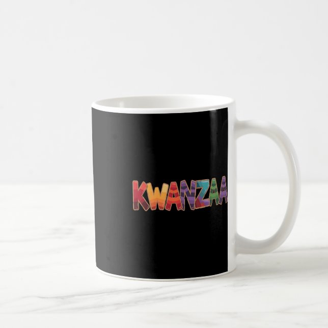 Funny Kwanzaa African für jeden Augenblick Kaffeetasse (Rechts)