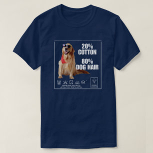 Funny Label Golden Retriever Hund Lover T-Shirt