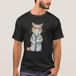 Funny Laborcat for Science Boys and Girls T-Shirt