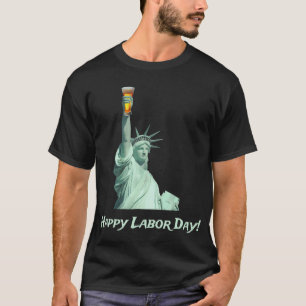 Funny Labour Day Shirt Beer Drinken T - Shirt