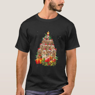 Funny Labradoodle Weihnachtsbaumdekor T-Shirt