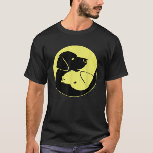Funny Labrador Geschenk für Männer Frauen Cool gel T-Shirt