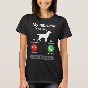 Funny Labrador Hund Golden Retriever T-Shirt