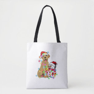 Funny Labrador Hund Weihnachts-T-Shirt Snowman Xma