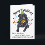 Funny Labrador Personalisiert Happy Birthday Card Karte<br><div class="desc">Sonderbestellung für einen Jungen mit seinem Lieblings-Labrador Retriever,  der seinen Schuh kaut und jetzt auf seinem Kuchen pflückt. Hope Max und Ben haben den besten Geburtstag noch.</div>
