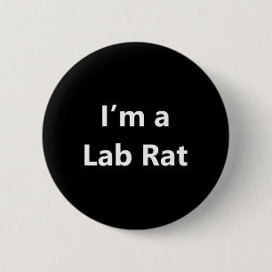 Funny Labrador Rat Halloween Costume Vortäuschung Button