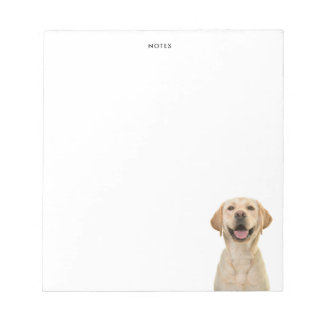 Funny Labrador Retriever Dog Personalisierter Name Notizblock