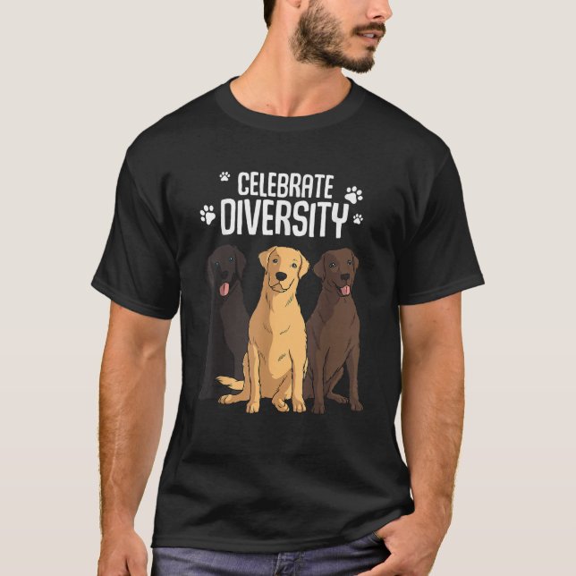 Funny Labrador Retriever Gift Men Women Celebrate  T-Shirt (Vorderseite)