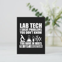 Funny Labrador tech zitiert Labortechniker Spaß
