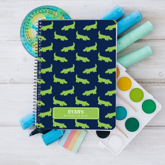 Funny Lächeln Alligators Notizblock (Von Creator hochgeladen)