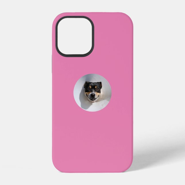 Funny lächelnd Hund Case-Mate iPhone Fall Hülle (Rückseite)