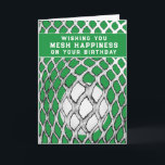 Funny Lacrosse Birthday Karte<br><div class="desc">Kreative Lacrosse Geburtstagskarte für Spieler,  Teamtrainer oder Sportfans.</div>