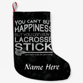 Funny Lacrosse Design Weihnachts-Strumpf Kleiner Weihnachtsstrumpf