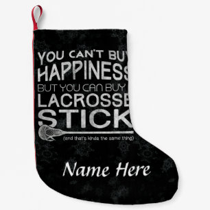 Funny Lacrosse Design Weihnachts-Strumpf Kleiner Weihnachtsstrumpf