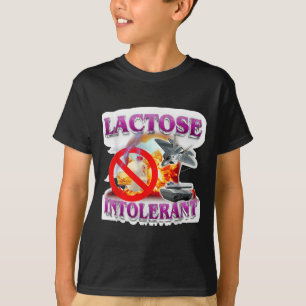 Funny Lactose Spaß Meme tolerante Explosion T-Shirt