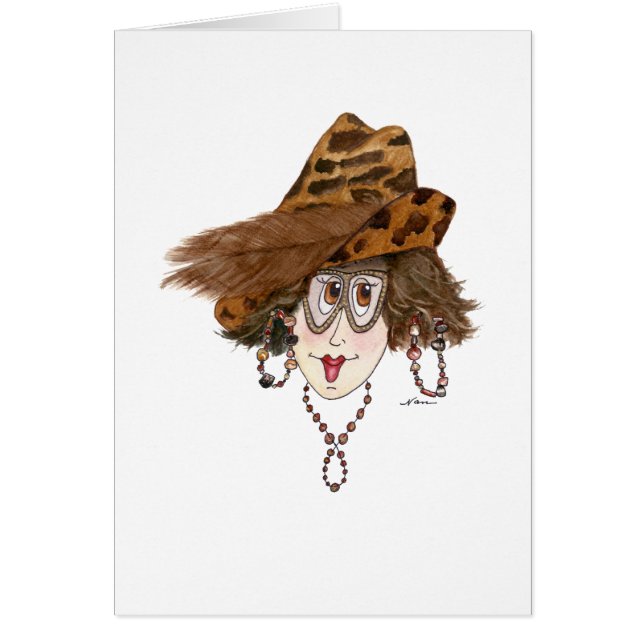 Funny Lady mit einer normalen Familie (Vorne)