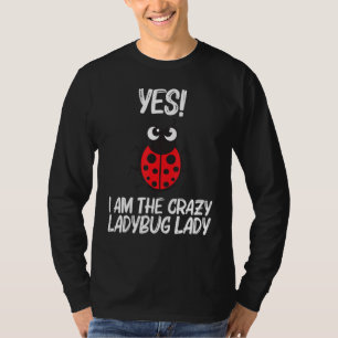 Funny Ladybug for Women Mama Ladybird Käfer Insekt T-Shirt