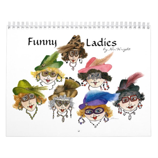 Funny Ladys Calendar Kalender (Titelbild)