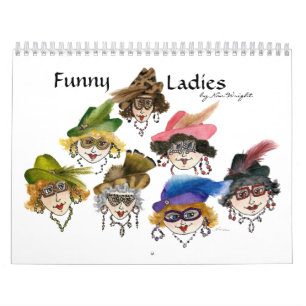 Funny Ladys Calendar Kalender