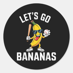 Funny Lasse Bananas Niedlich Banana Frucht Lover S Runder Aufkleber