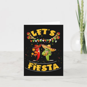 Funny Lasse Fiesta Cinco De Mayo Men Women Kids Pa Karte
