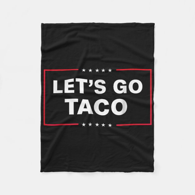 Funny Lasse Go Taco _1 Fleecedecke (Vorderseite)