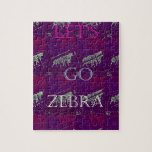 Funny Lasse Go Zebra Hakuna Matata motif Design Co Puzzle
