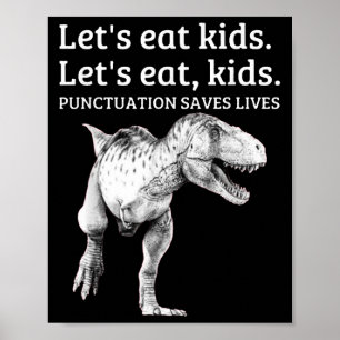 Funny Lasse Kids Punctuation Rette Lives Gramma es Poster
