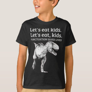 Funny Lasse Kids Punctuation Rette Lives Gramma es T-Shirt