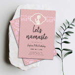 Funny Lasse Namaste Women 30. Geburtstag Tee Party Einladung<br><div class="desc">Eine schmutzige 30-jährige Einladung mit einem Tee-Party-Spin. Eine lustige 30. Geburtstagsvorlage für Party Einladungen mit einem zeichn einer Frau mit einer Tasse und dem Titel "Lasst uns Namensgebung (Name) 30. Geburtstag". Ein humorvoller 30. Geburtstag lädt eine Frau zu ihrem dreißigsten Geburtstag ein, der mit einem Tee-Party, einem Brunch.. oder einem...</div>