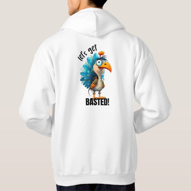 Funny Lass's Get Basted T - Shirt (Rückseite)