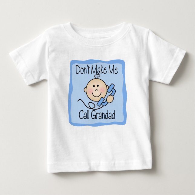 Funny lässt mich nicht Großmutter rufen Baby T-shirt (Vorderseite)