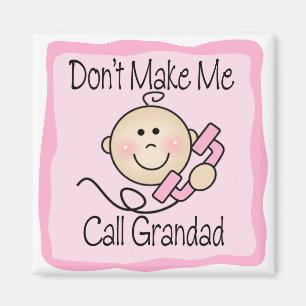 Funny lässt mich nicht Großmutter rufen Magnet