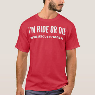 Funny Late Night Novelty Graphic T-Shirt