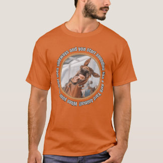 Funny Laughing Horse Familie T-Shirt