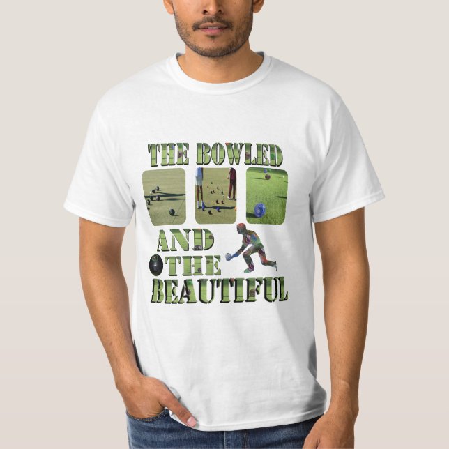 Funny Lawn Bowls Beautiful Design, T-Shirt (Vorderseite)