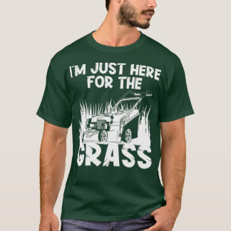 Funny Lawn Mowing Geschenk für Männer Landschaften T-Shirt