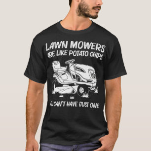 Funny Lawn Mowing Geschenk Männer Frauen Rasenmähe T-Shirt