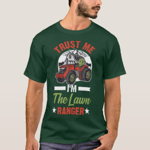 Funny Lawn Ranger Rasenmäher Landscaping Mow T-Shirt