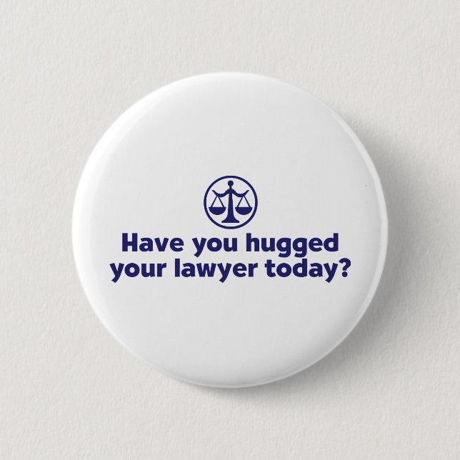Funny Lawyer Button (Vorderseite)