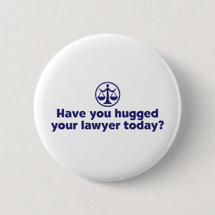 Funny Lawyer Button