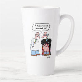Funny Lawyer Cartoon Art für Anwälte Milchtasse