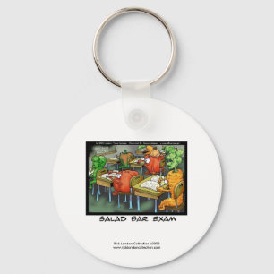 Funny Lawyer Cartoon Schlüsselanhänger "Salad Bar 